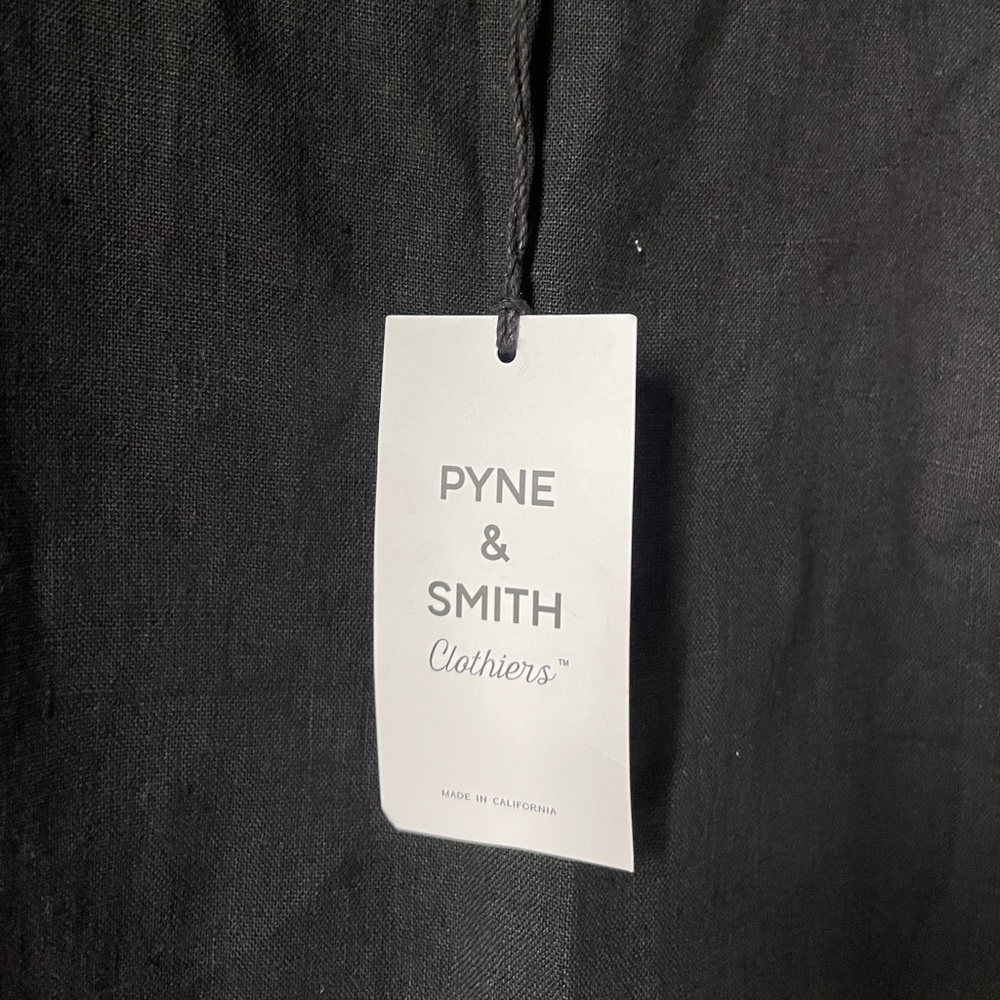 Pyne and Smith Black linen dress. Size XS - Picture 8 of 8